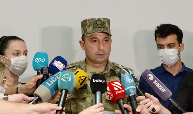 MN rəsmisi cəbhədəki vəziyyətdən danışdı