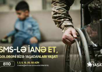 “YAŞAT” Fonduna 8110 SMS vasitəsilə ianə etmək imkanı yaradıldı