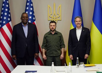 Zelenski Blinken və Ostinlə görüşdü