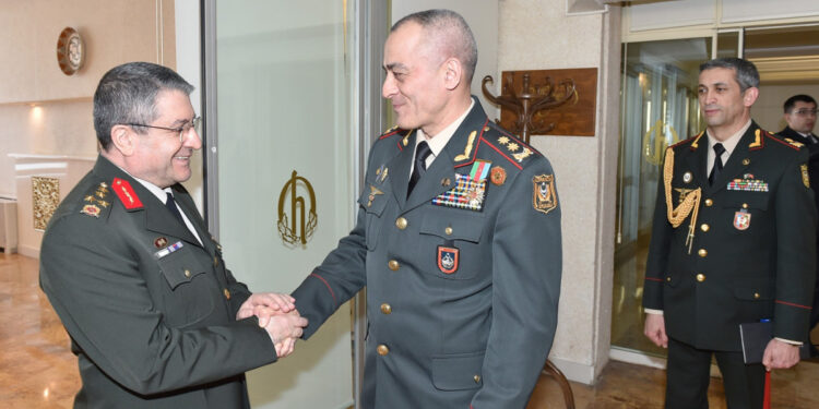 Hikmət Mirzəyev Səlcuq Bayraktaroğlu ilə görüşüb